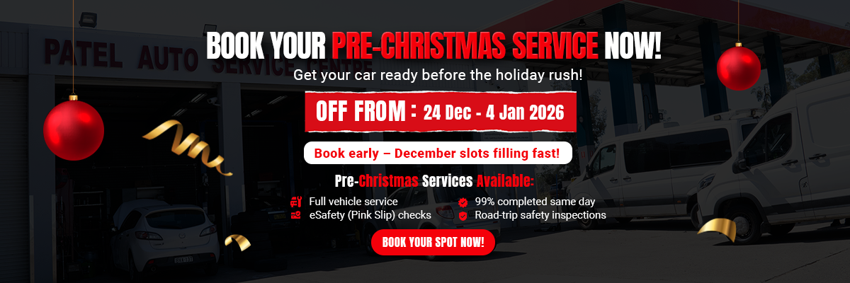 Book Your Pre-Christmas Service